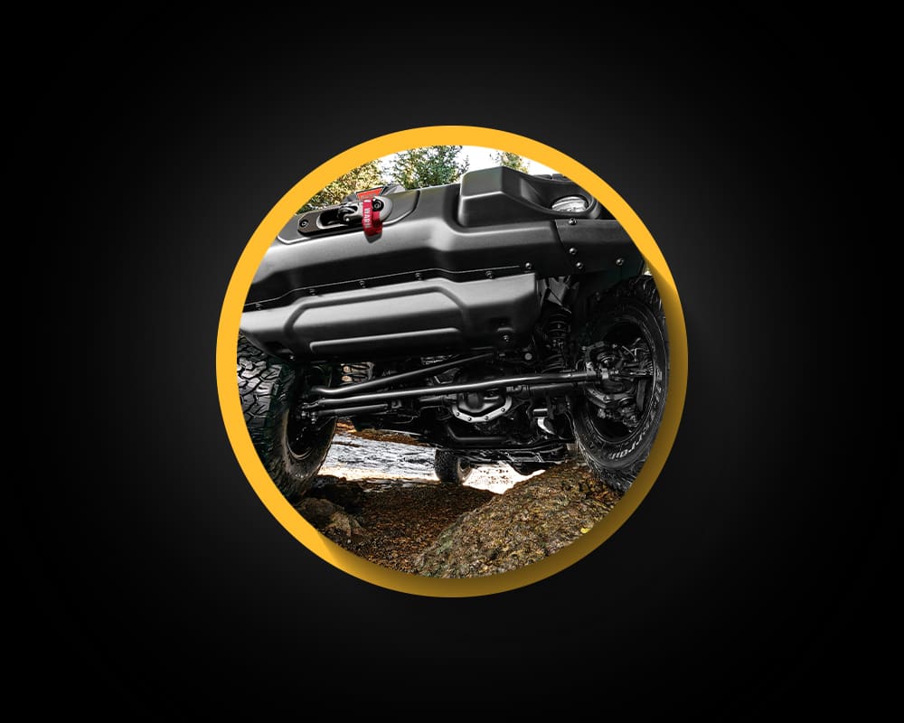 Jeep Wrangler, система Electronic Sway Bar Disconnect