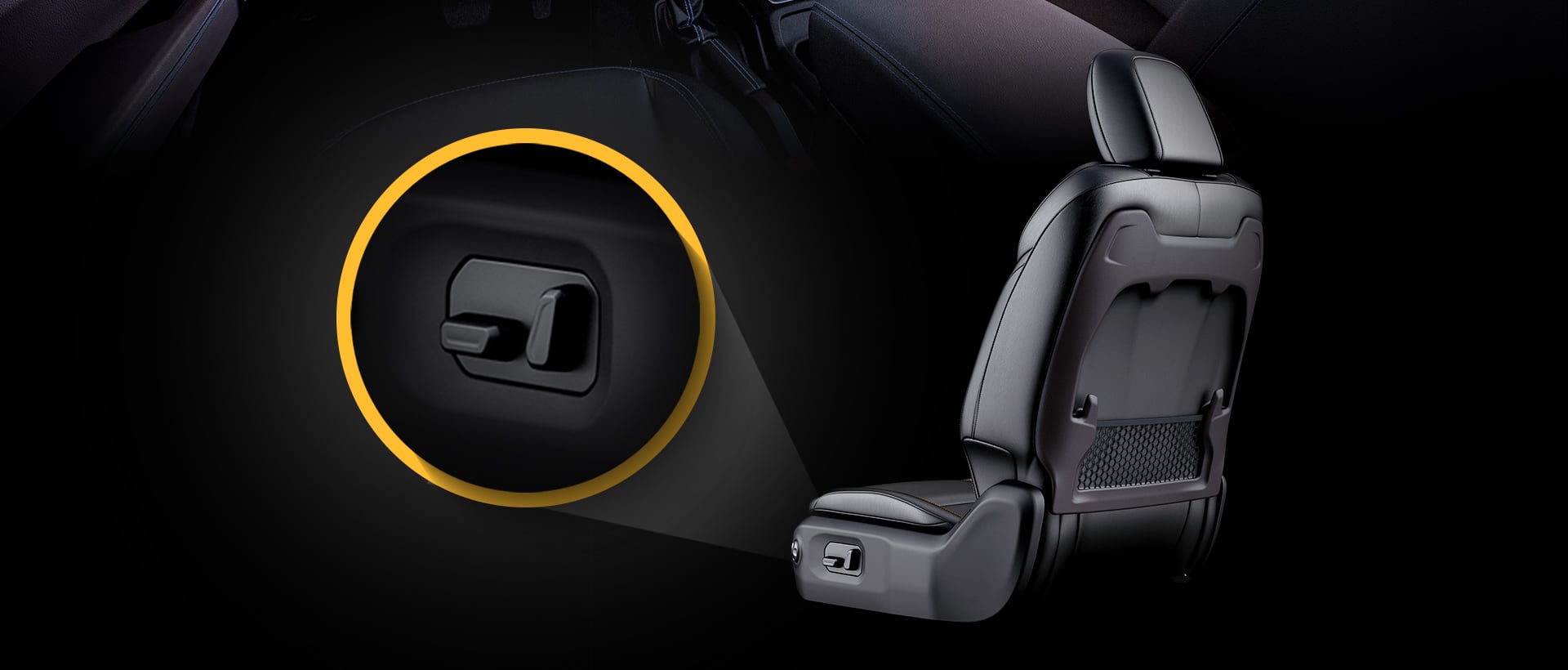 Jeep Wrangler, електропривод регулювання передніх сидінь