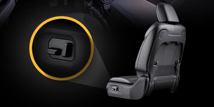 Jeep Wrangler, електропривод регулювання передніх сидінь