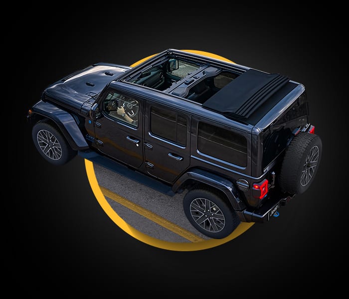 Jeep Wrangler, знімний дах Sky One-Touch