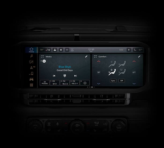 Jeep Wrangler, двозонний клімат-контроль