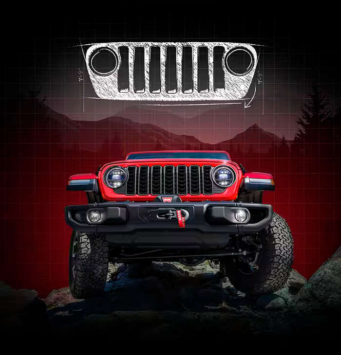 Jeep Wrangler, нова радіаторна решітка