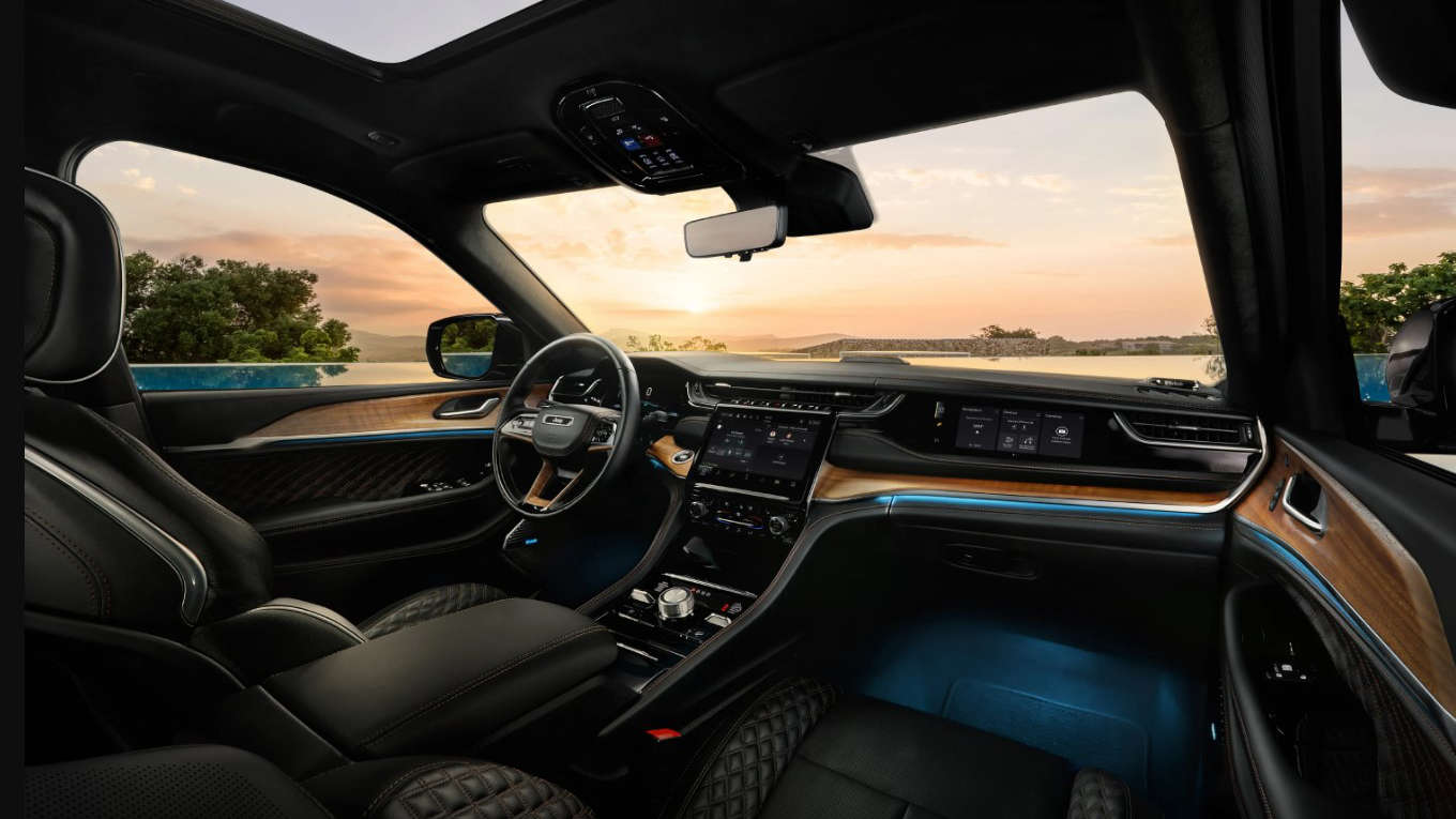 Jeep Grand Cherokee, інтер’єр салону