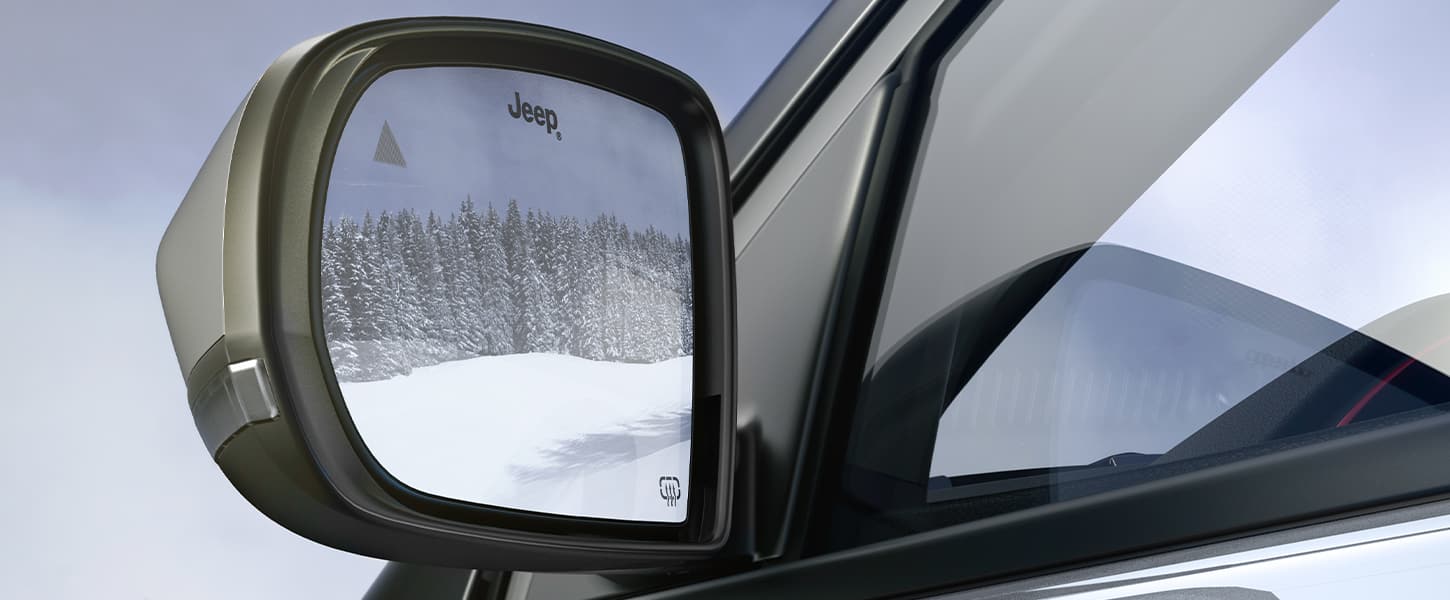 Jeep Compass, обігрів дзеркал