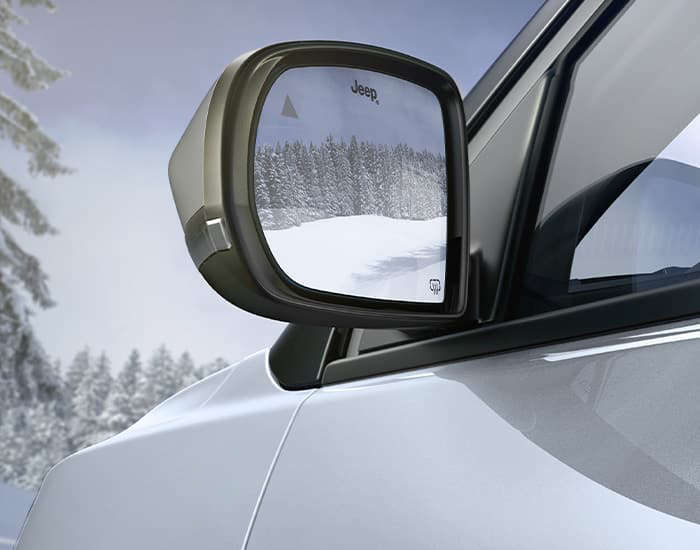 Jeep Compass, обігрів дзеркал