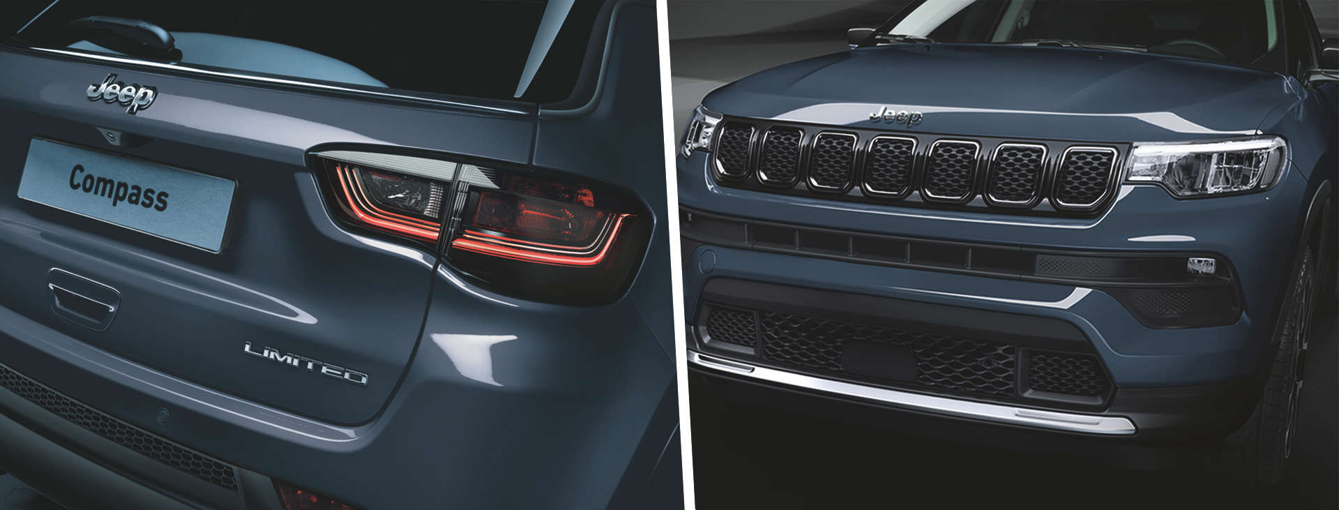 Jeep Compass, фари та задні ліхтарі