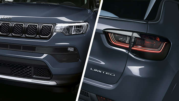 Jeep Compass, фари та задні ліхтарі