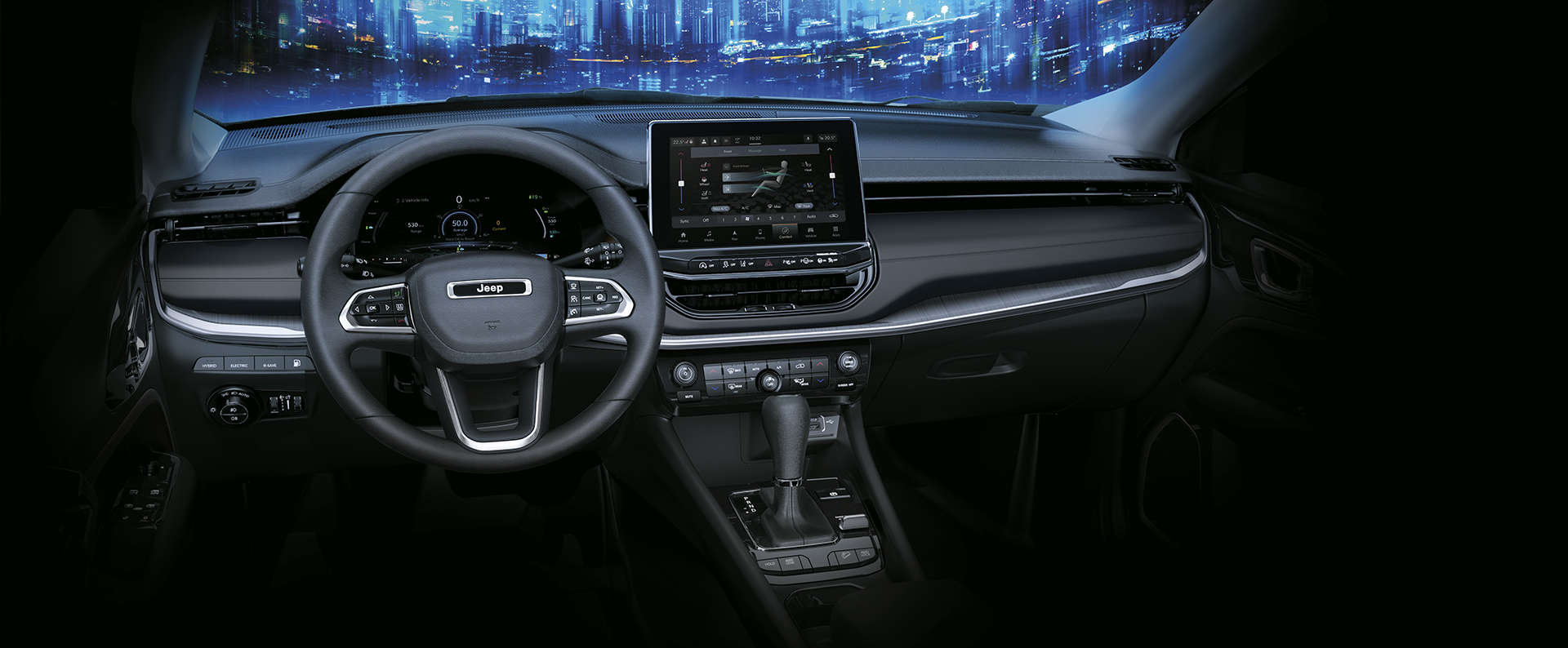 Jeep Compass, інтер’єр салону