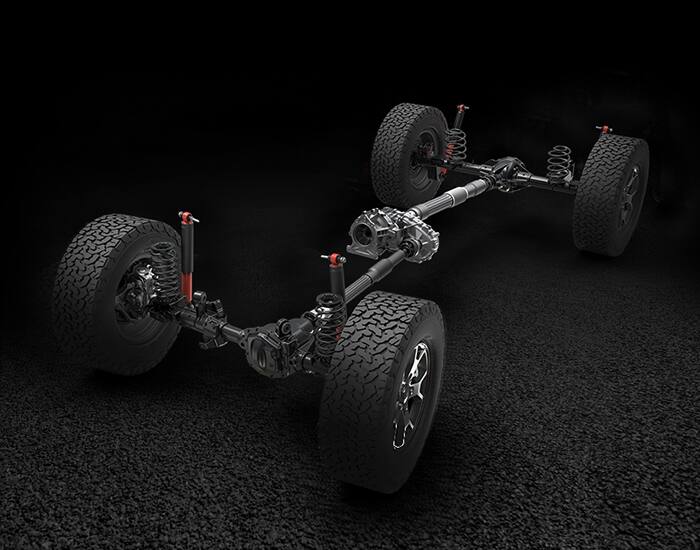 Jeep Wrangler, Система Rock-Trac